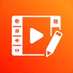 video editor android application logo